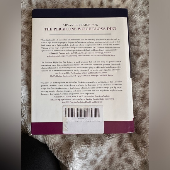 Perricone Weight-Loss Diet : A Simple 3-Part Plan to Lose the Fat, Wrinkles BOOK - Picture 2 of 2